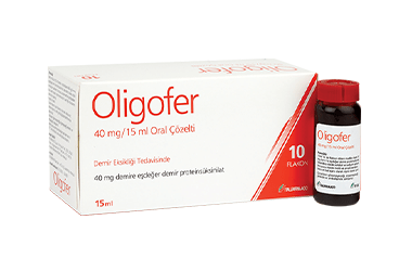 OLIGOFER 40 MG ORAL COZELTI 10 FLAKON
